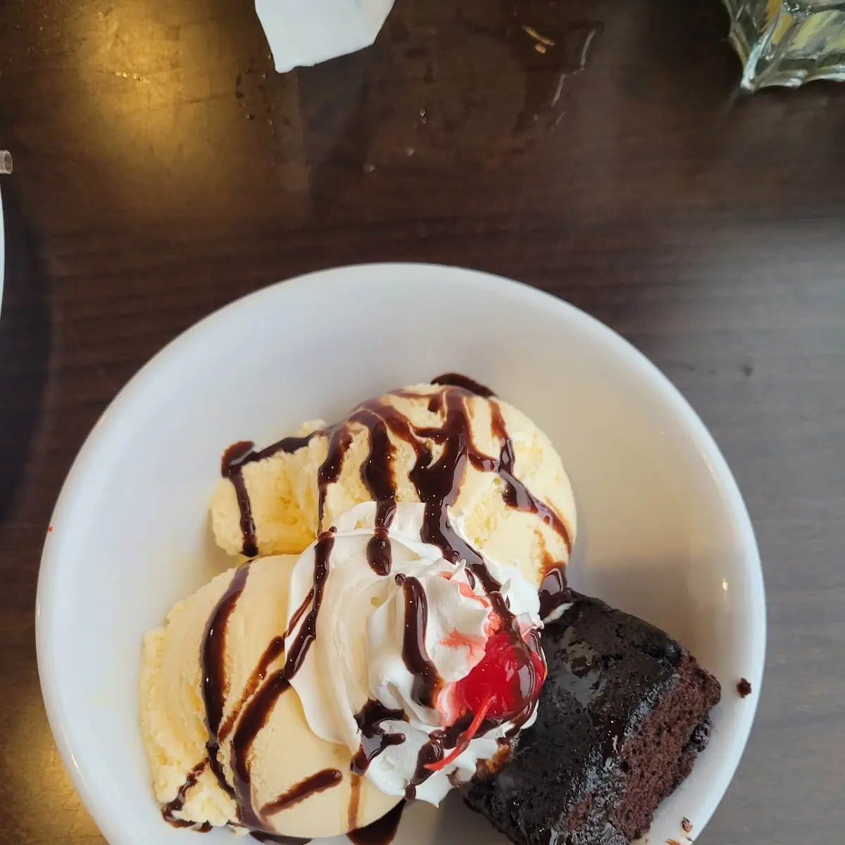 Brownie Sundae