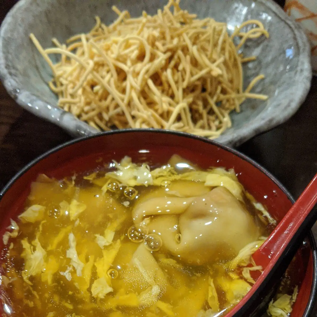 Wonton Egg Drop Soup