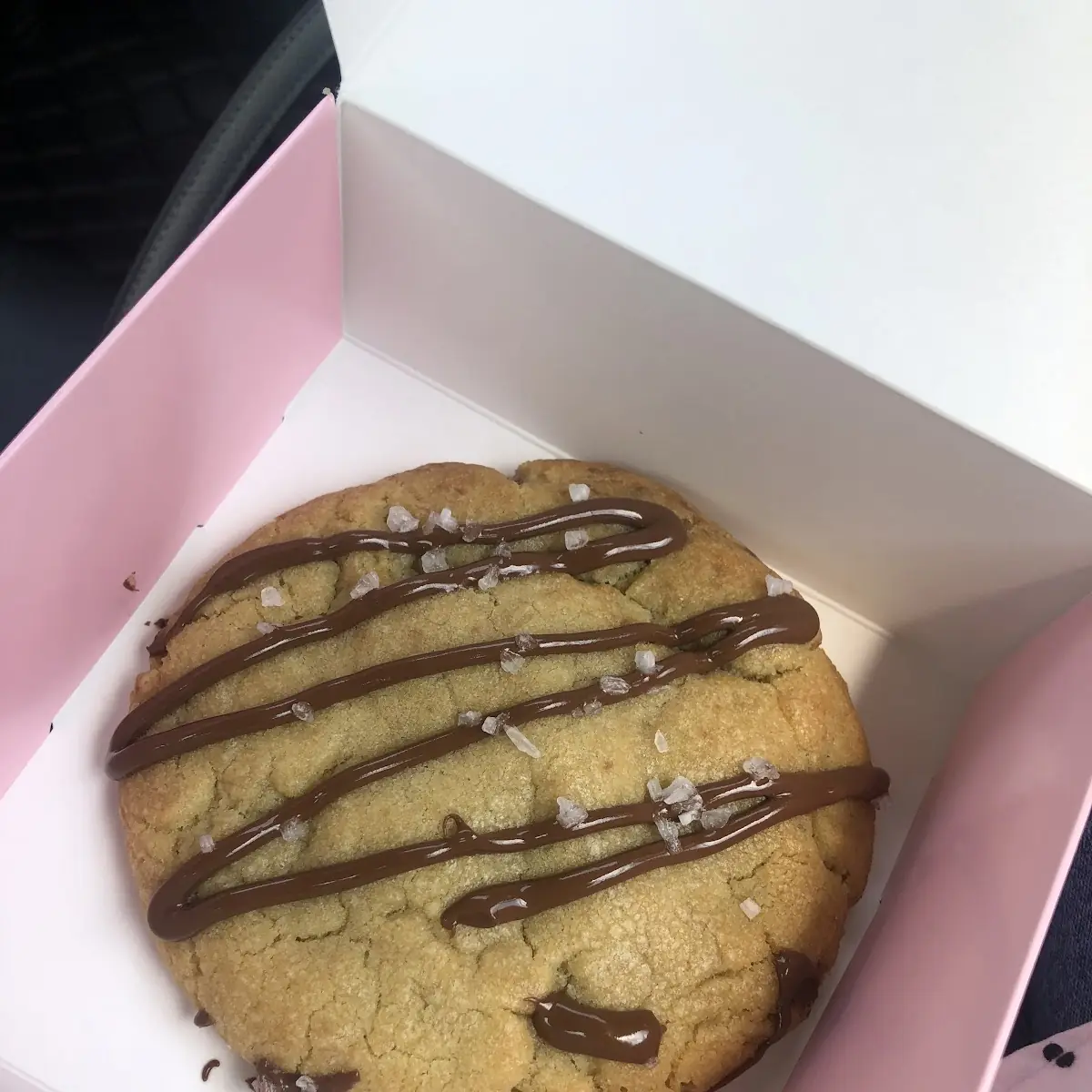 Hazelnut Sea Salt Cookie