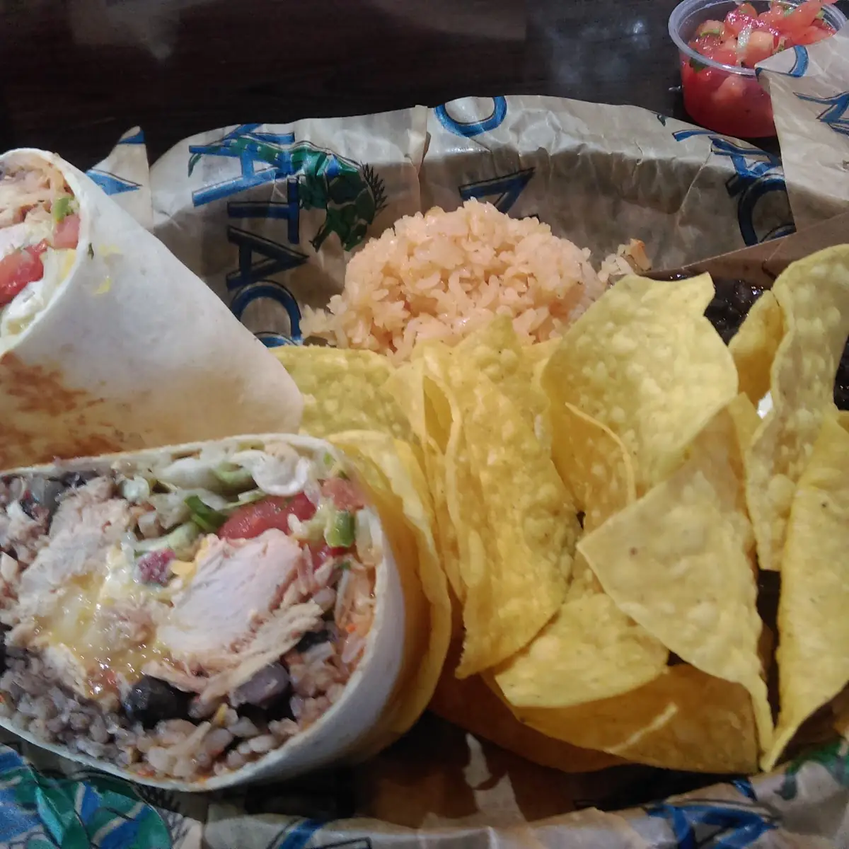 Chicken Burrito