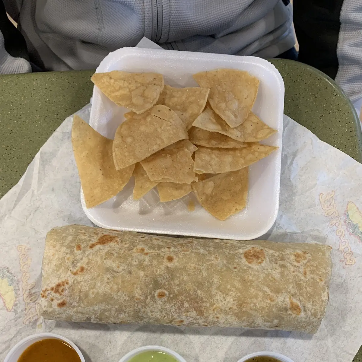 Machaca Breakfast Burrito