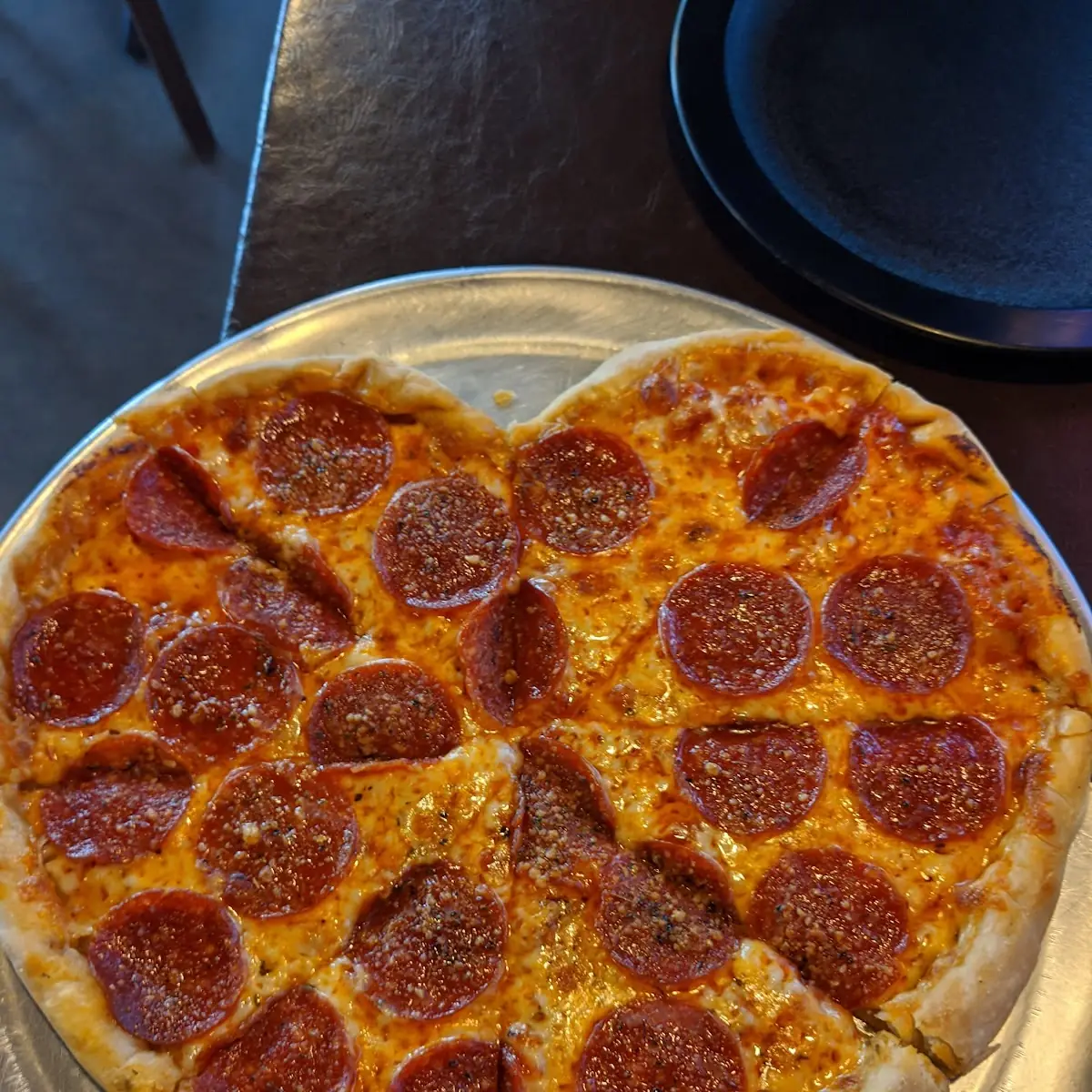 Heart Shaped Pepperoni Pizza