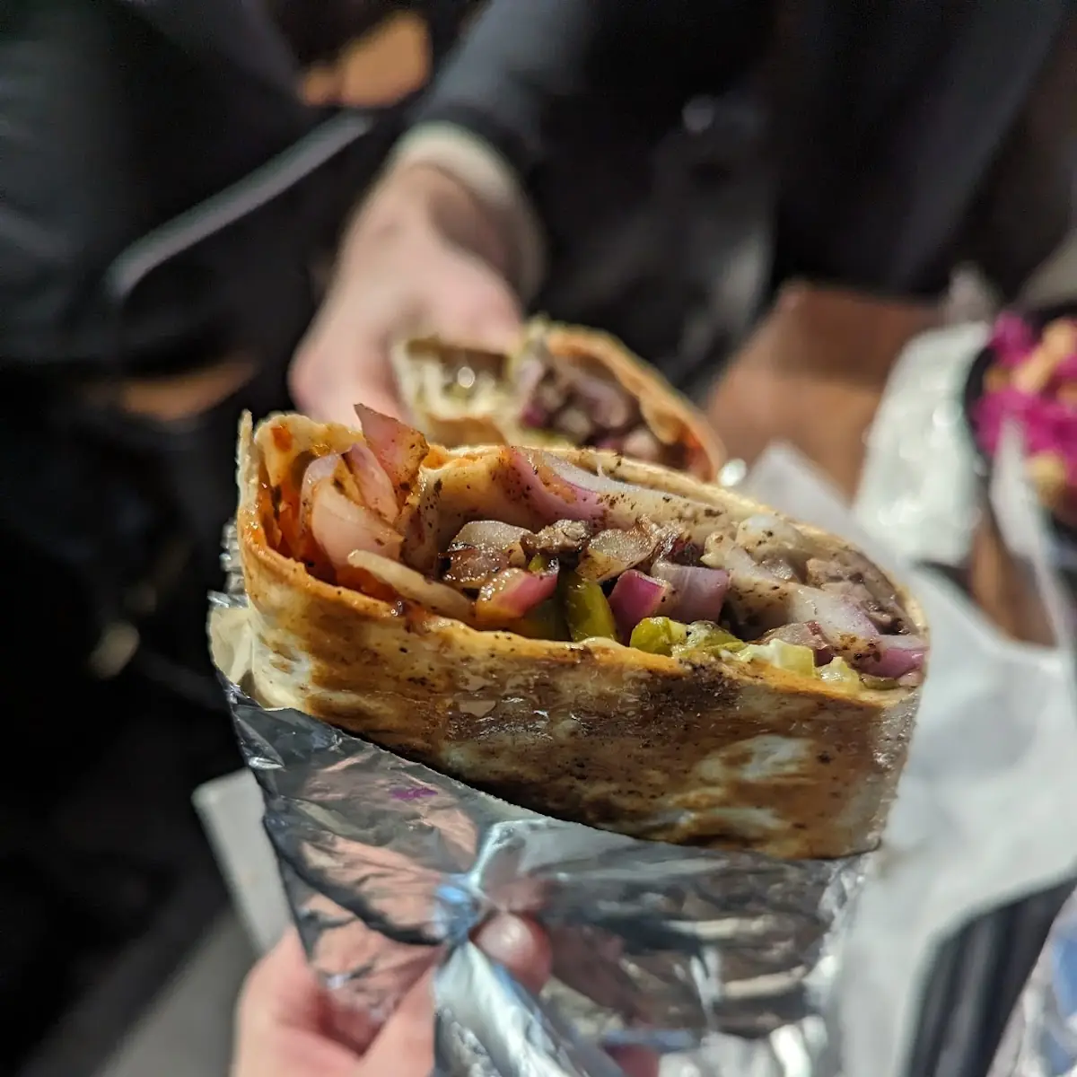 Rib-Eye Shawarma Wrap