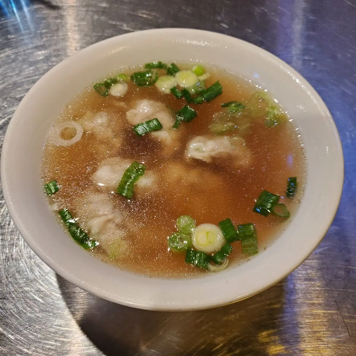 Shrimp and Pork Wonton Soup
