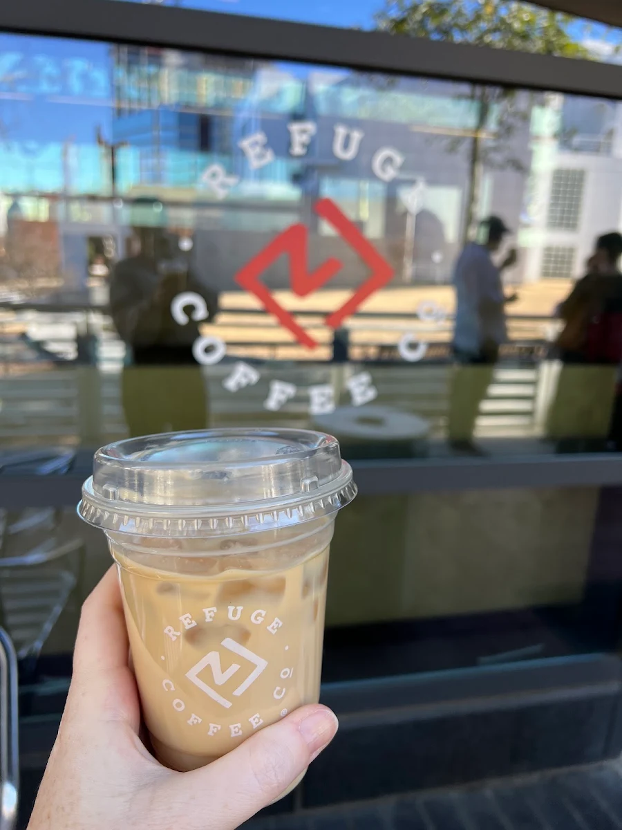 Iced Lavender Latte
