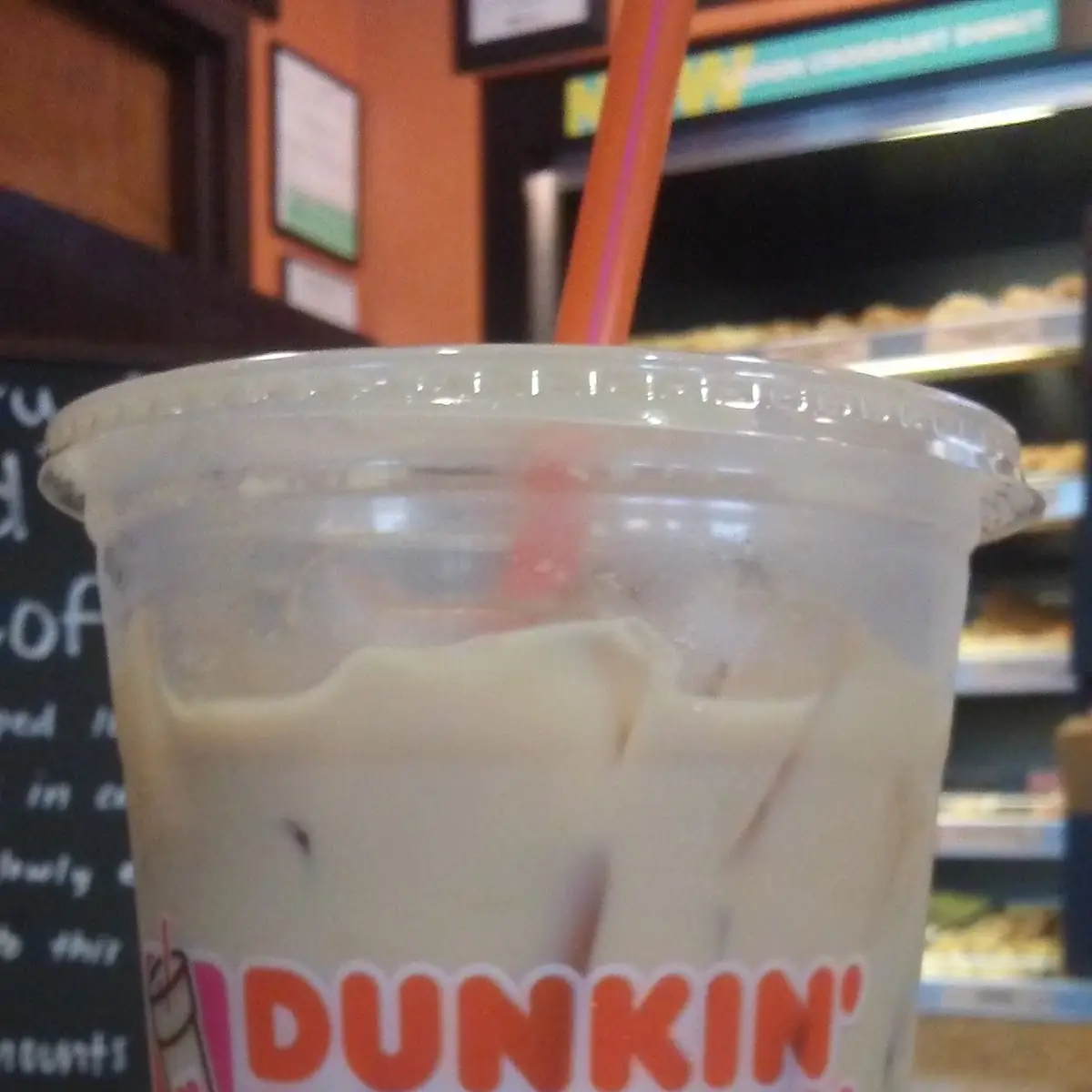 Iced Vanilla Latte