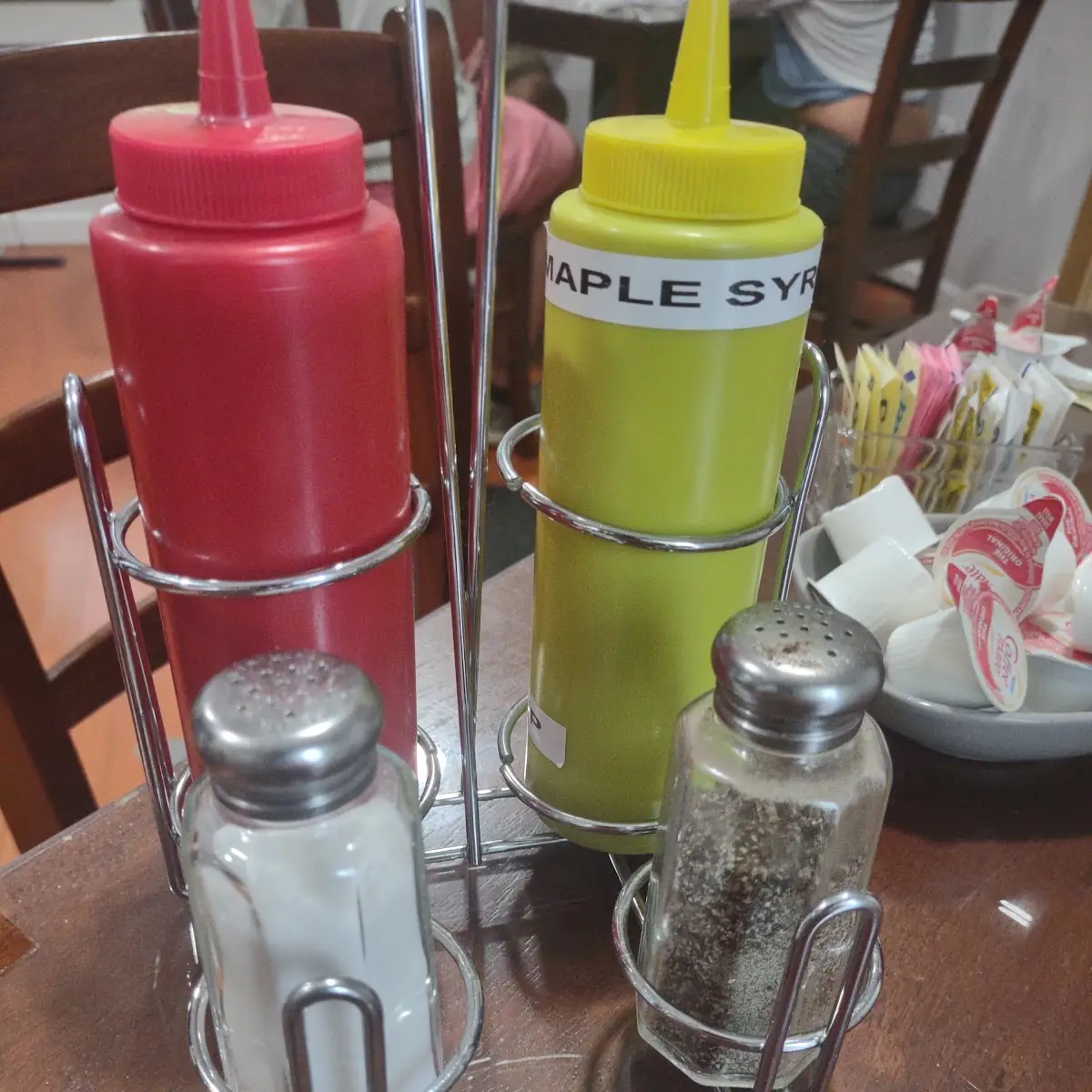 Ketchup and Maple Syrup