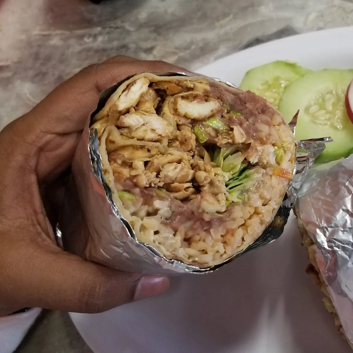 Chicken Burrito
