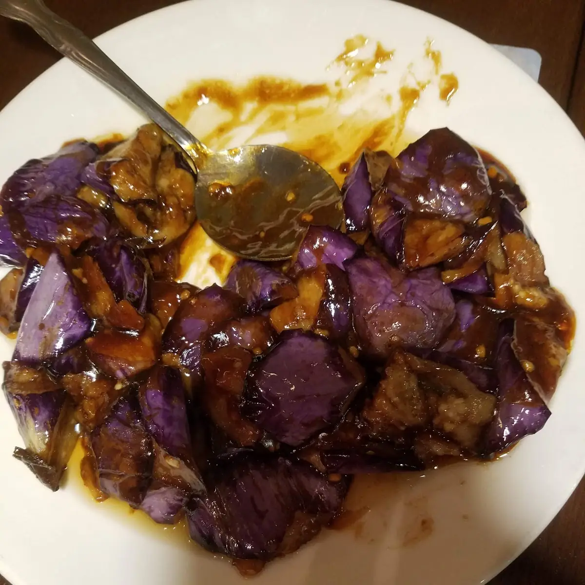 Eggplant in Garlic Sauce