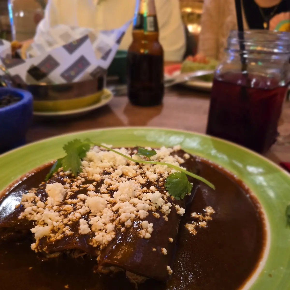 Enchiladas Mole