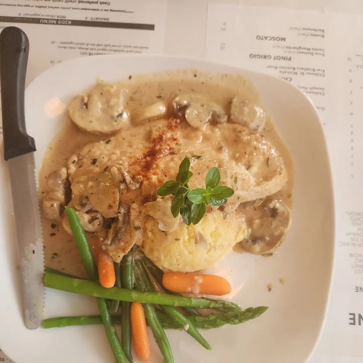 Chicken Marsala