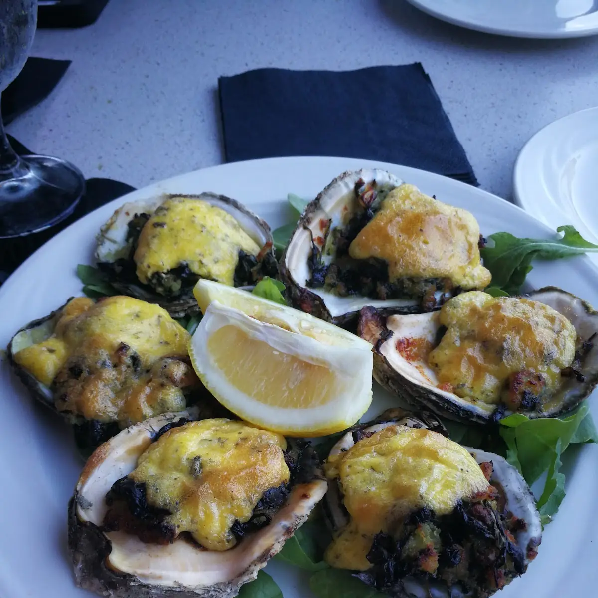 Oysters Rockefeller