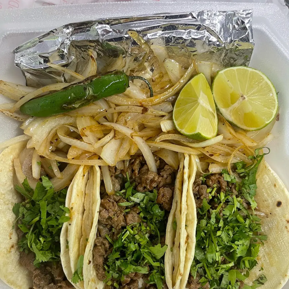 Tacos de Tripa / Beef Tripe Tacos