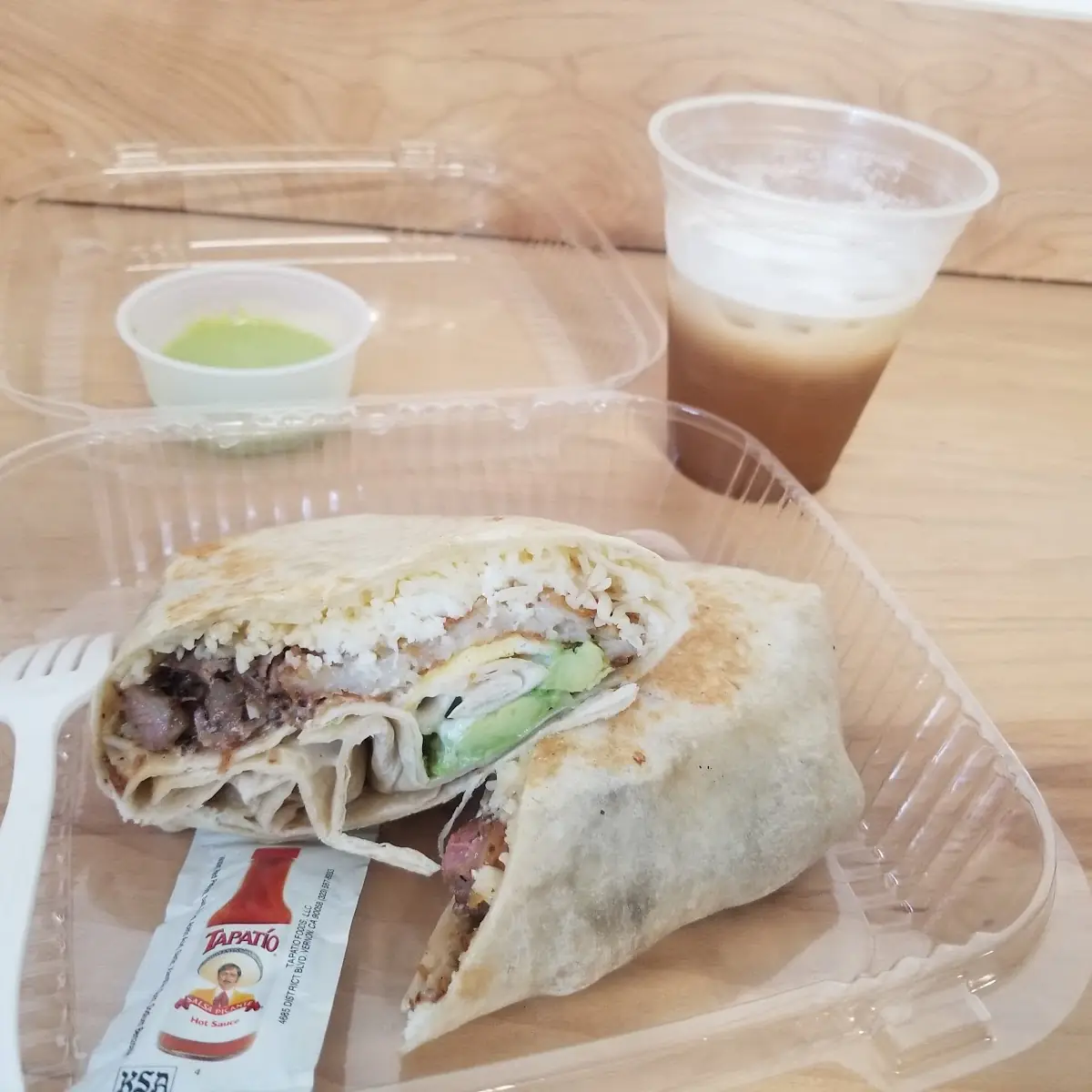 Bacon Egg & Cheese Breakfast Burrito