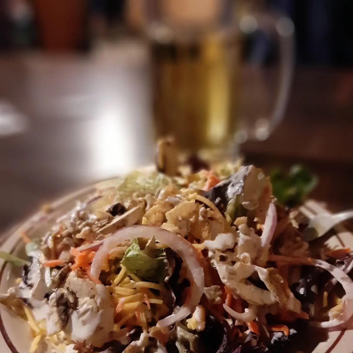 Large Salad Bar Plate