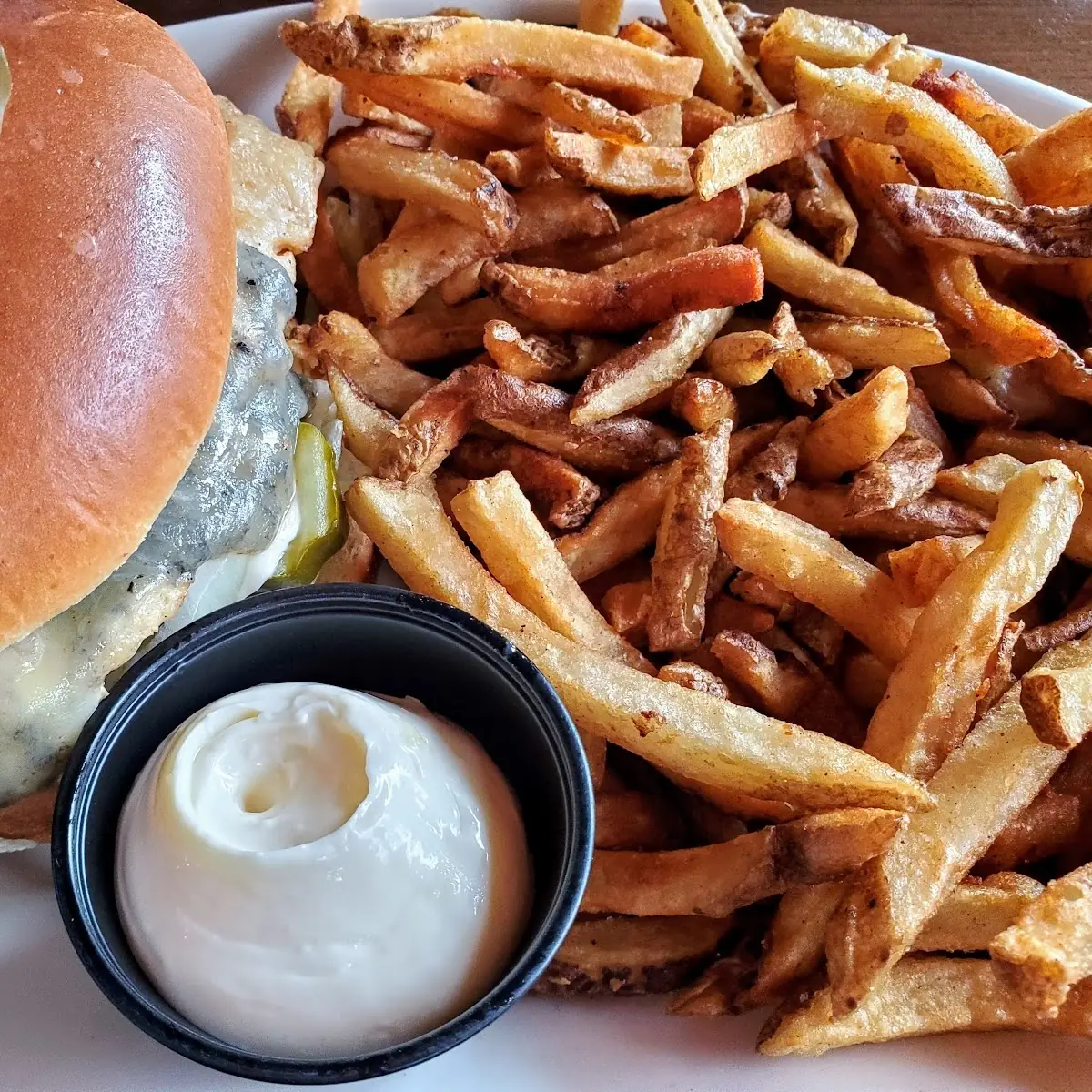 Burger and Fries
