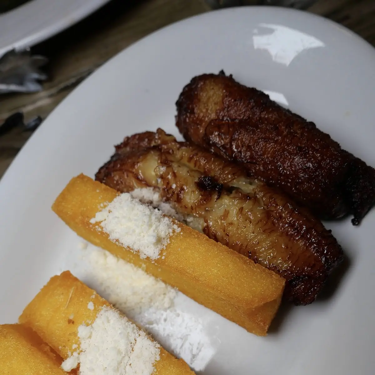 Polenta and Plantains