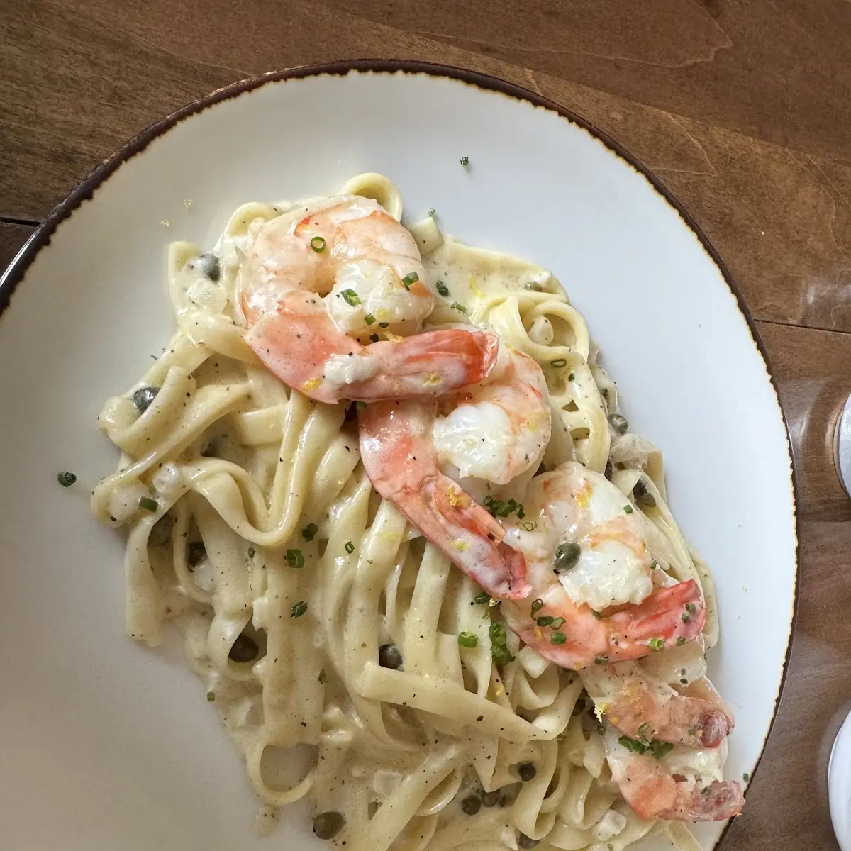 Shrimp Alfredo