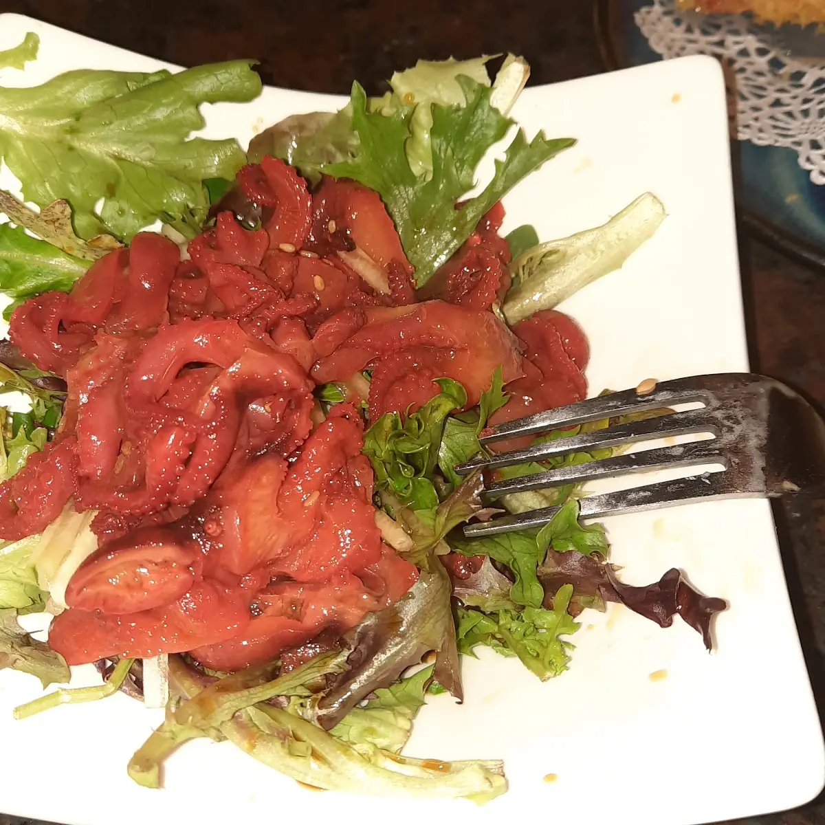 Baby Octopus Salad