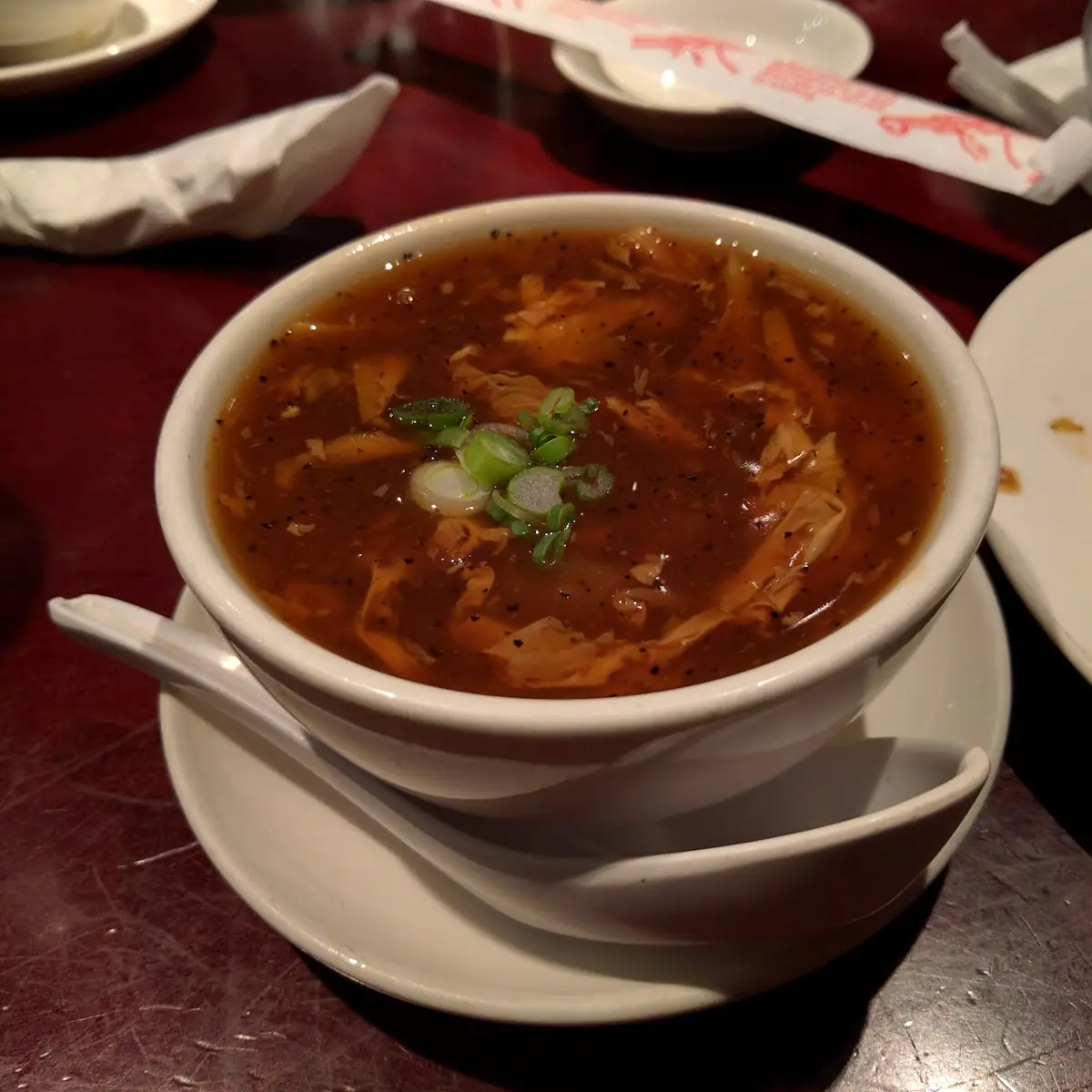Hot & Sour Soup for 1