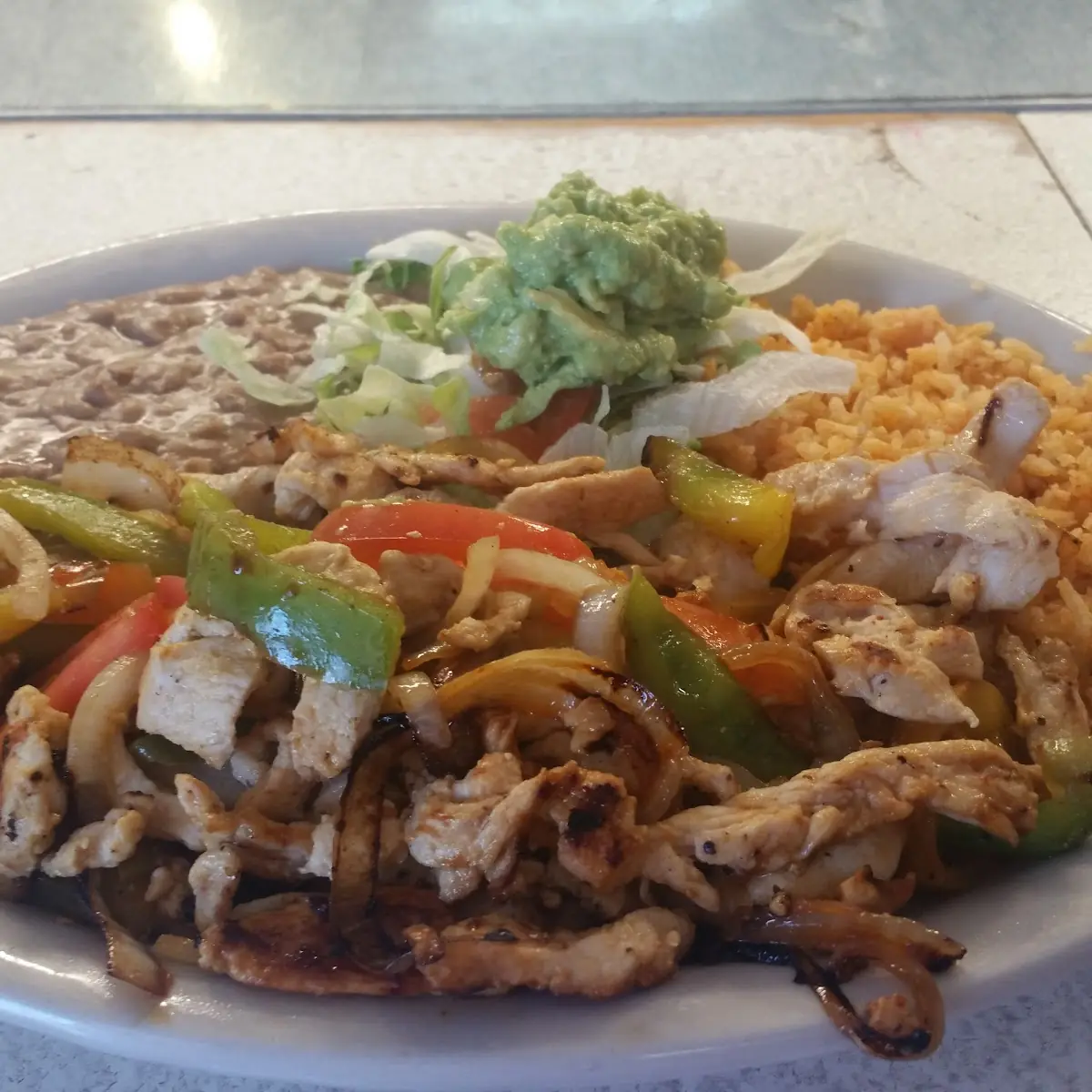 Beef or Chicken Fajitas