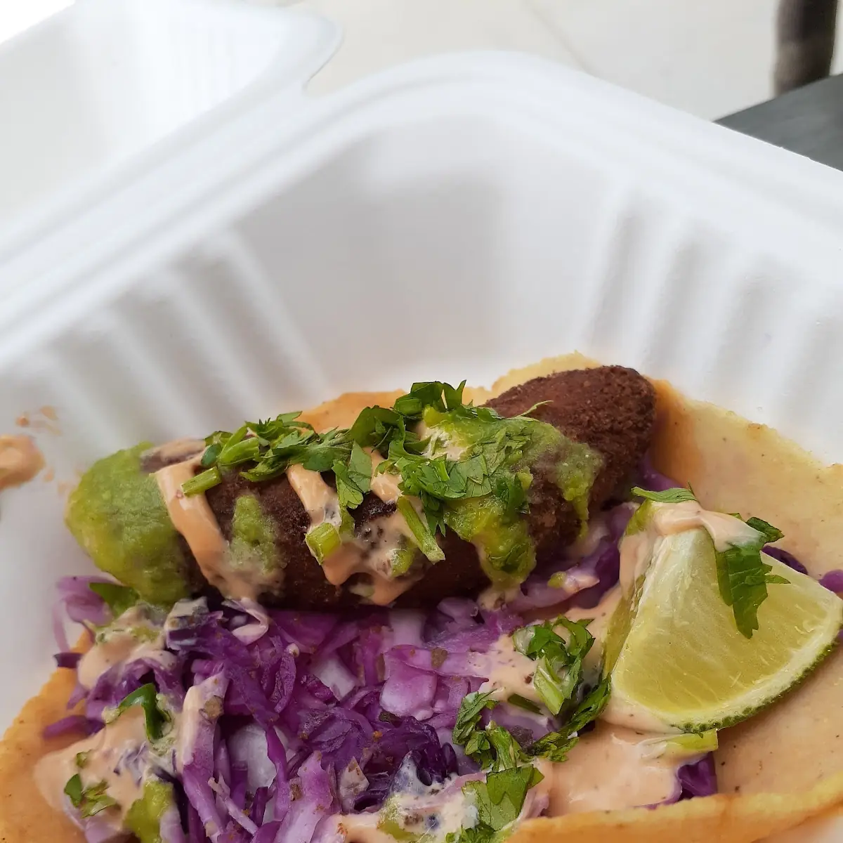 Deep Fried Avocado Tacos