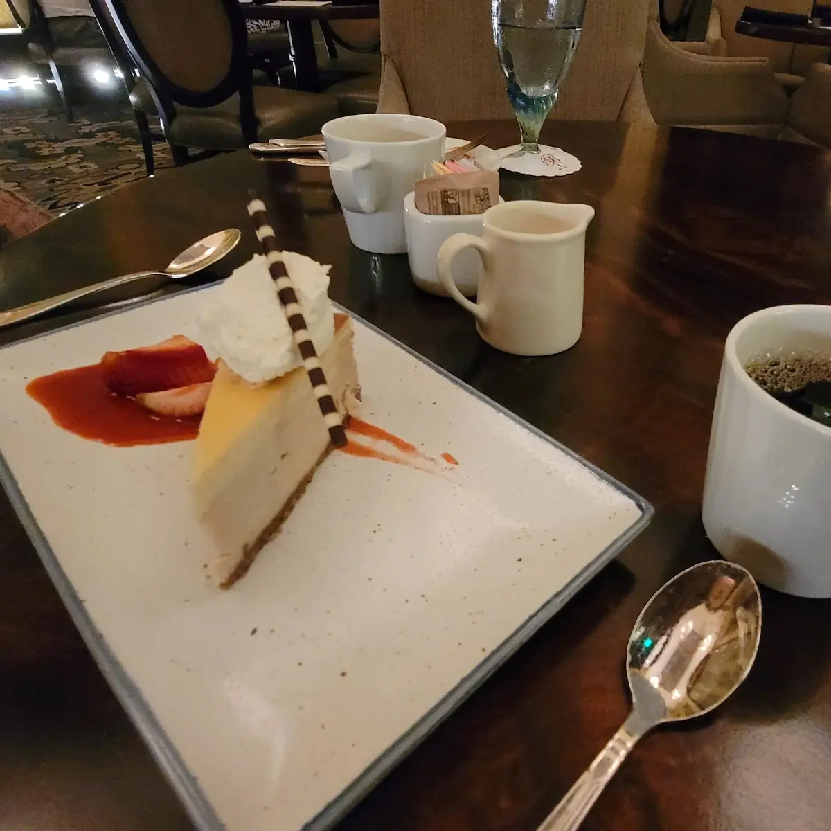 Cheese Cake and Coffee