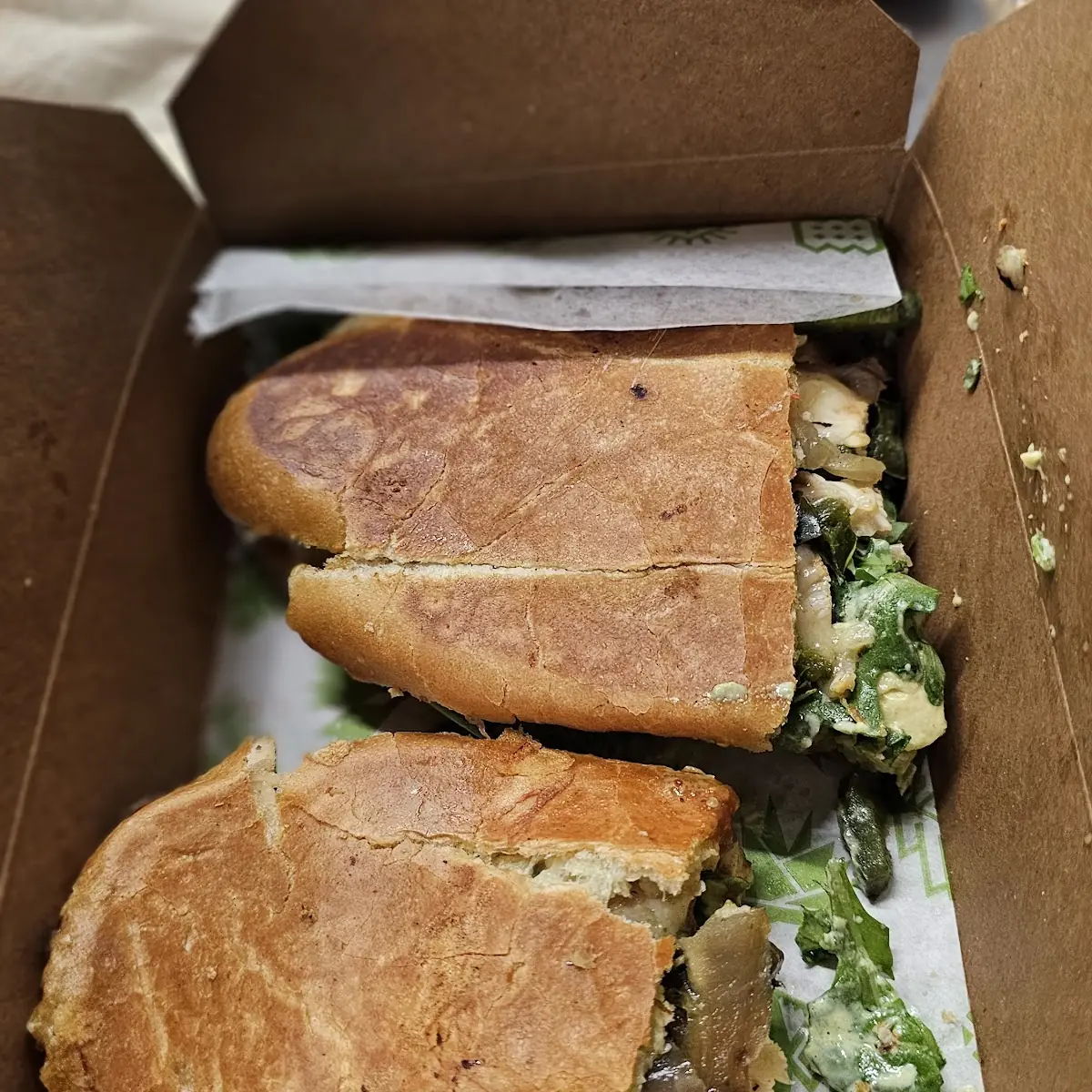 Chipotle Chicken Torta
