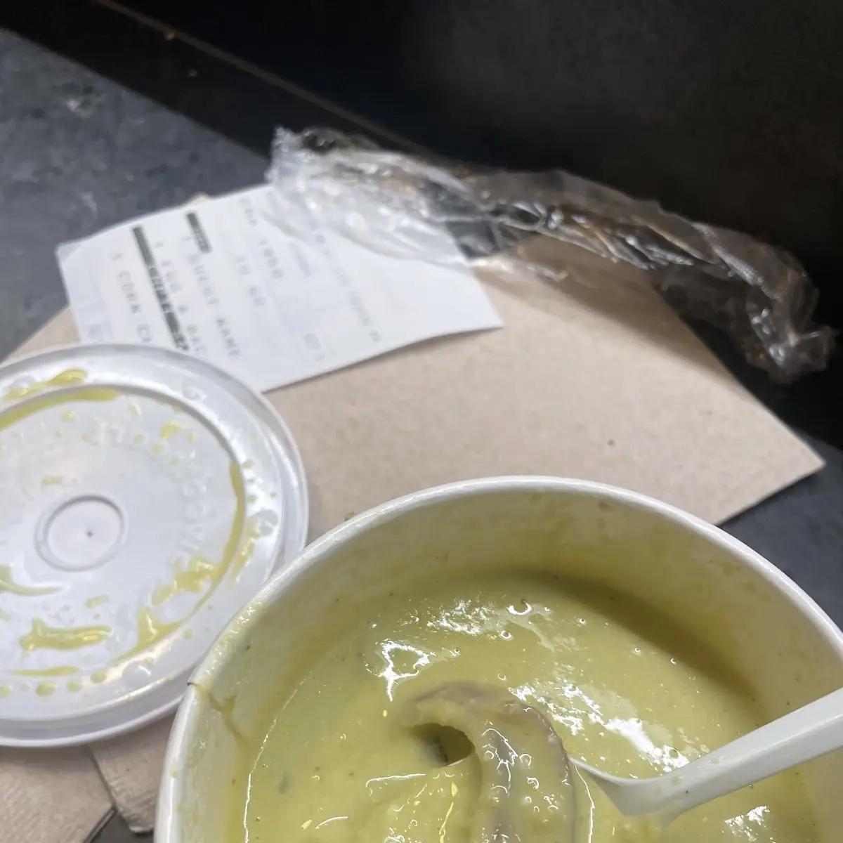 Poblano Corn Soup