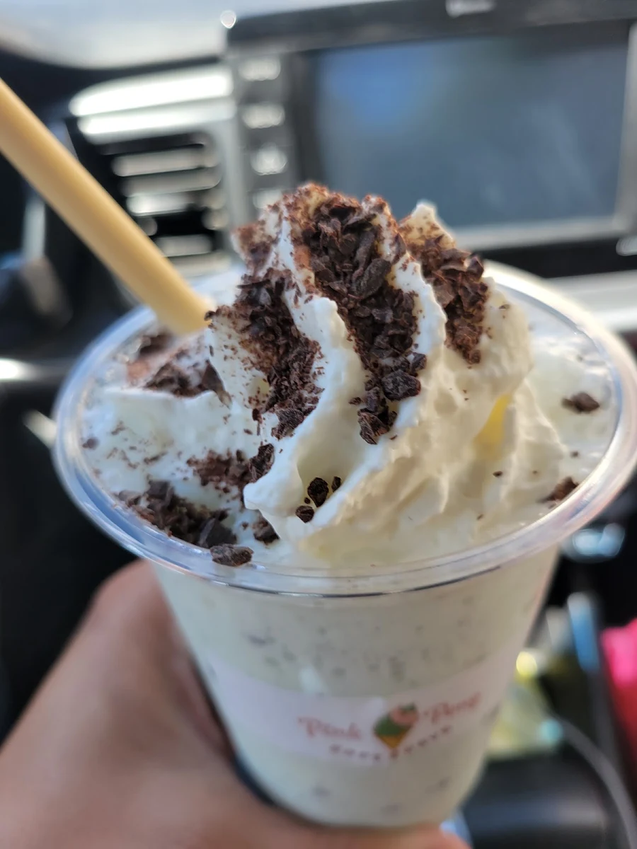 Mint Chocolate Chip Milkshake