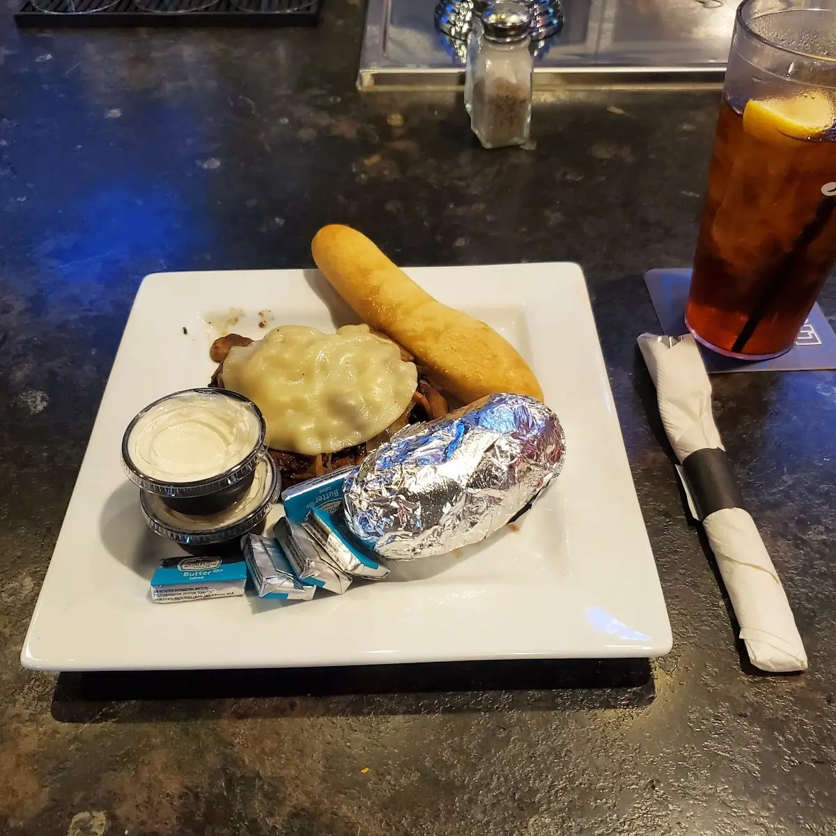 Loaded Hamburger Steak