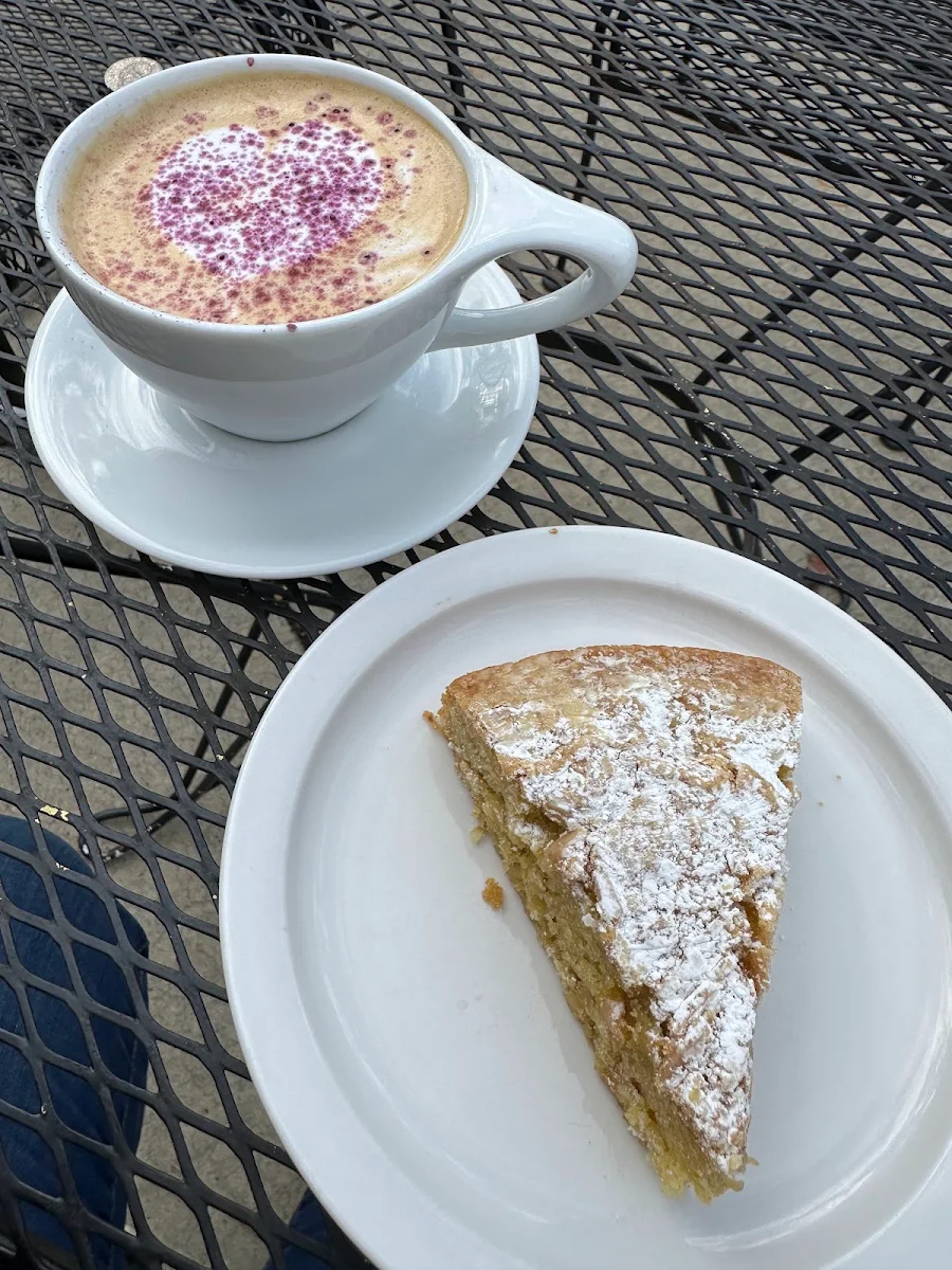 Gluten Free Almond Cake Slice
