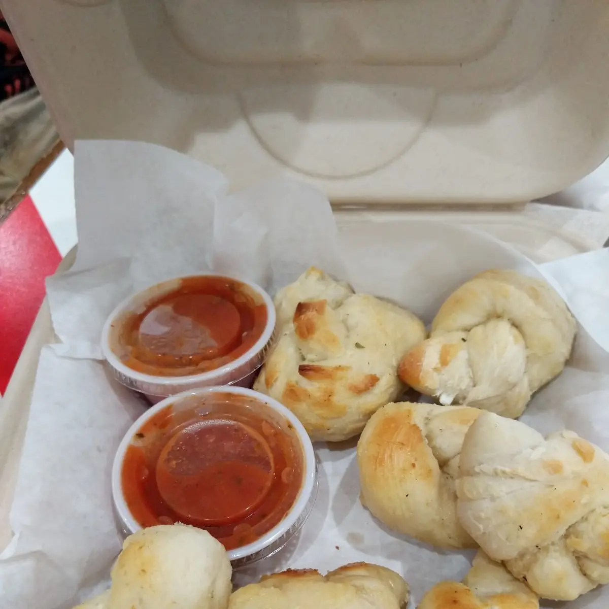 Garlic Knots or Garlic Bread