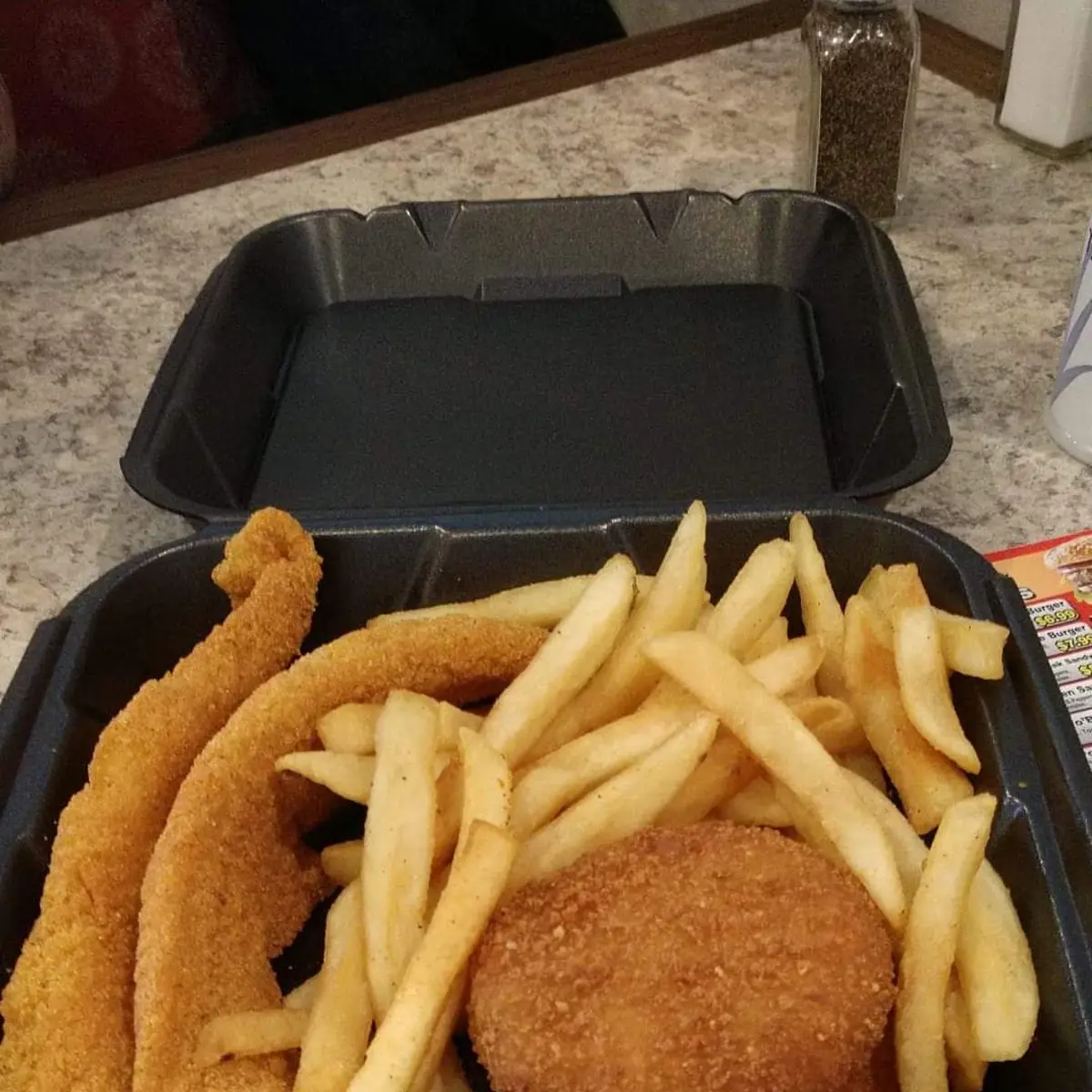 Catfish and Crab Cake