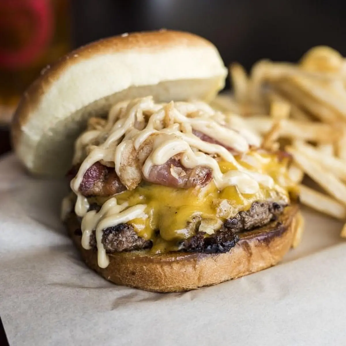 The Suns Up Burger