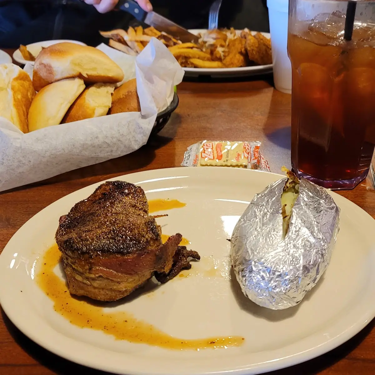 Filet Mignon and Baked Potato