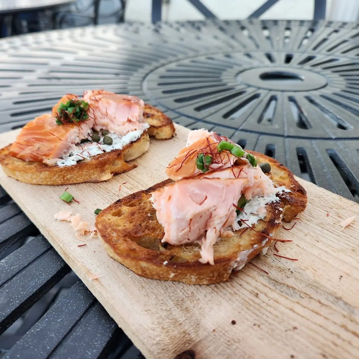 Smoked Salmon Crostini