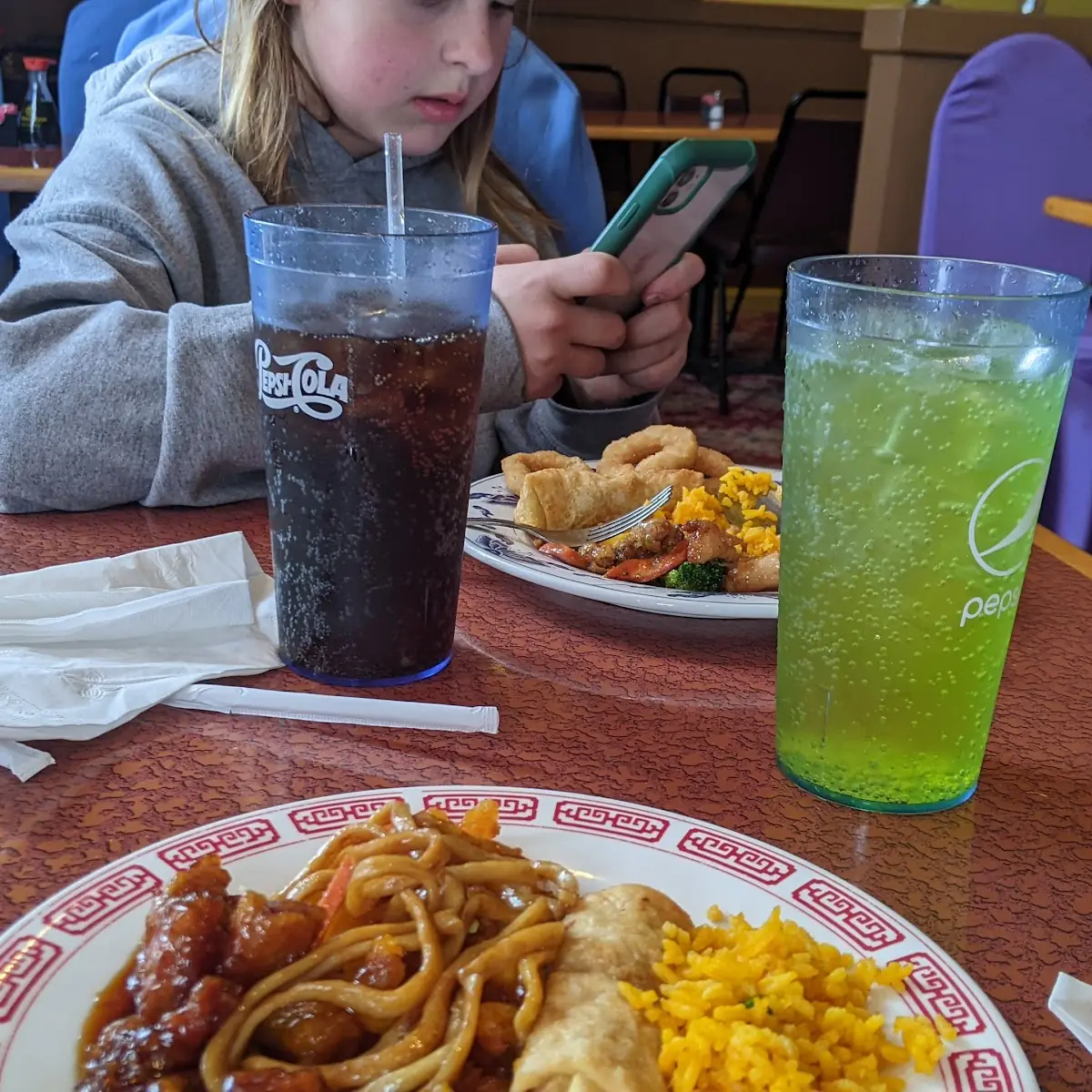 Pepsi and Chicken Delight