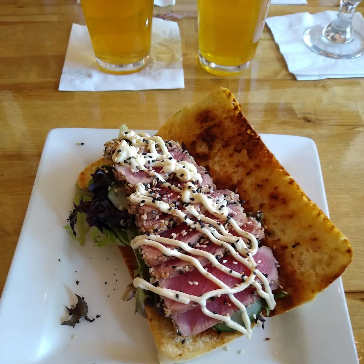 Ahi Tuna Sandwich