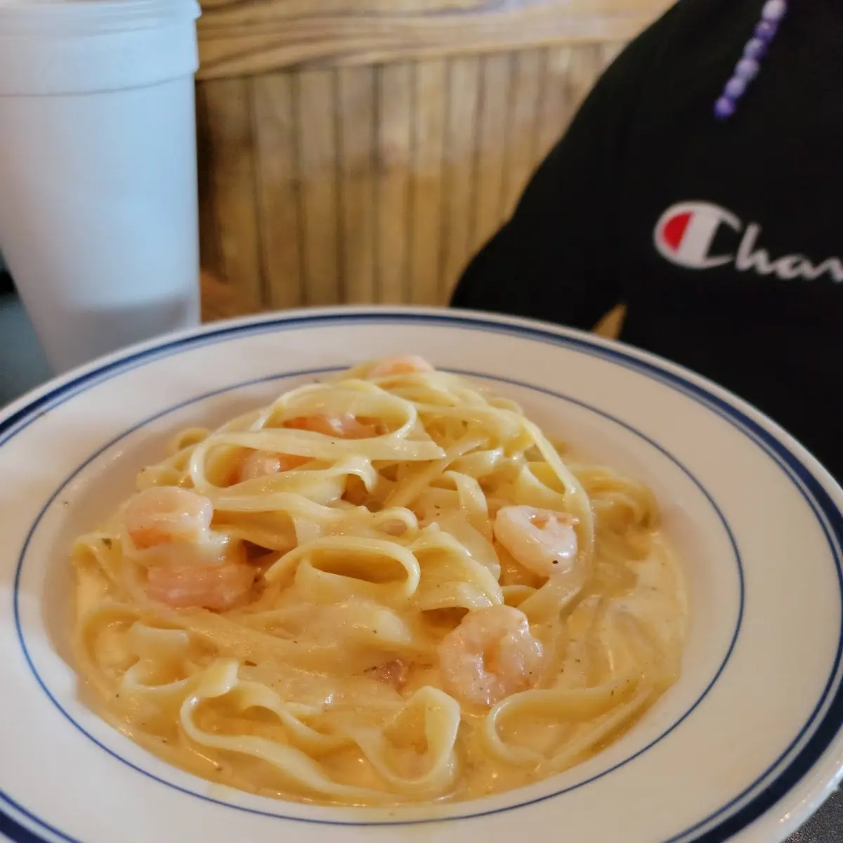 Shrimp Alfredo