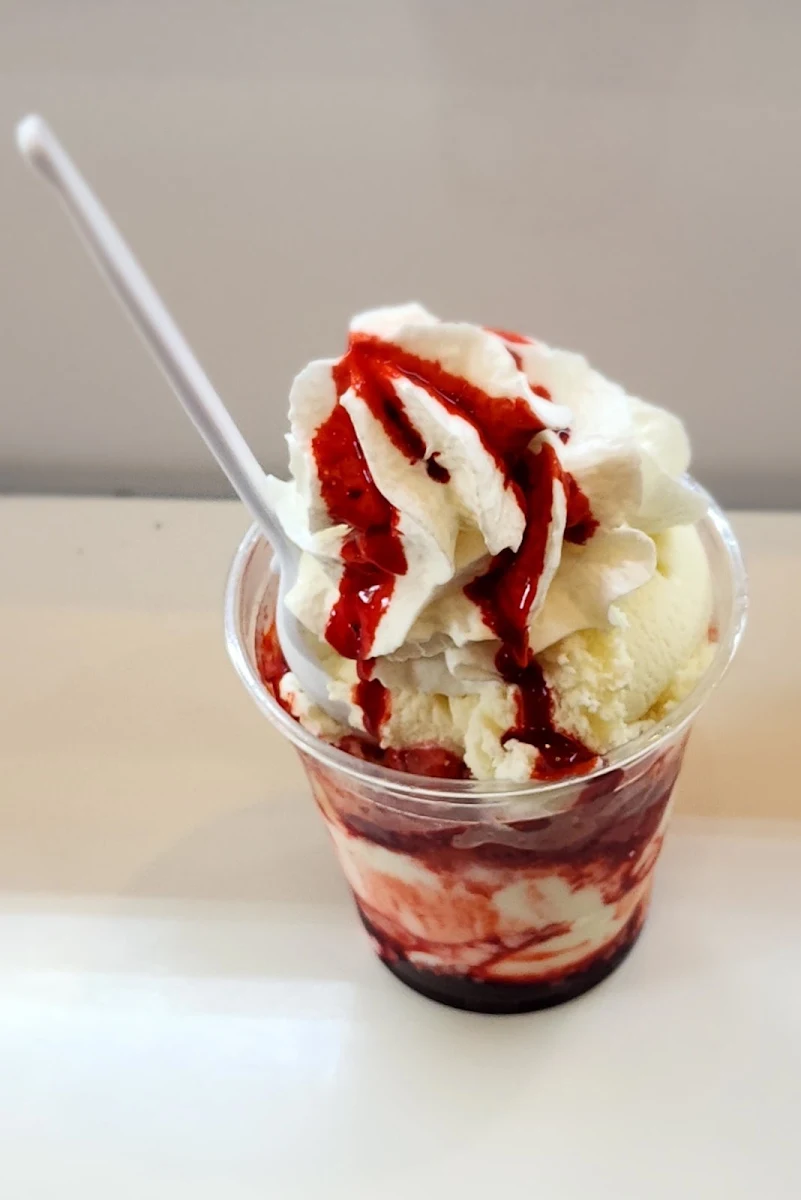 Strawberry Shortcake Sundae