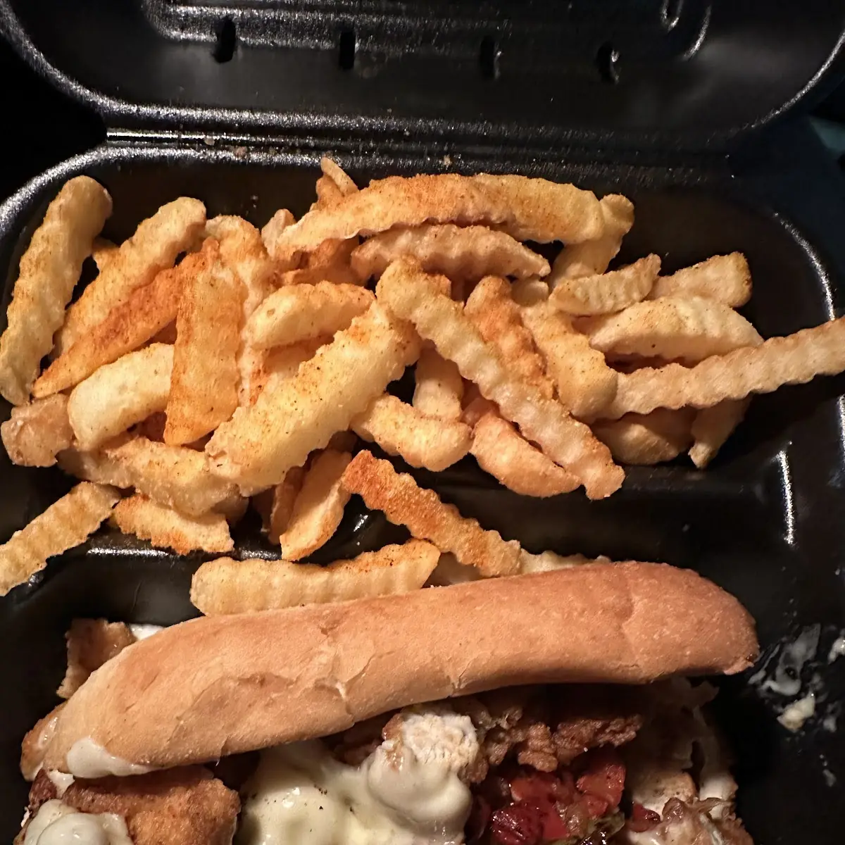 Fried Chicken Philly Sandwich
