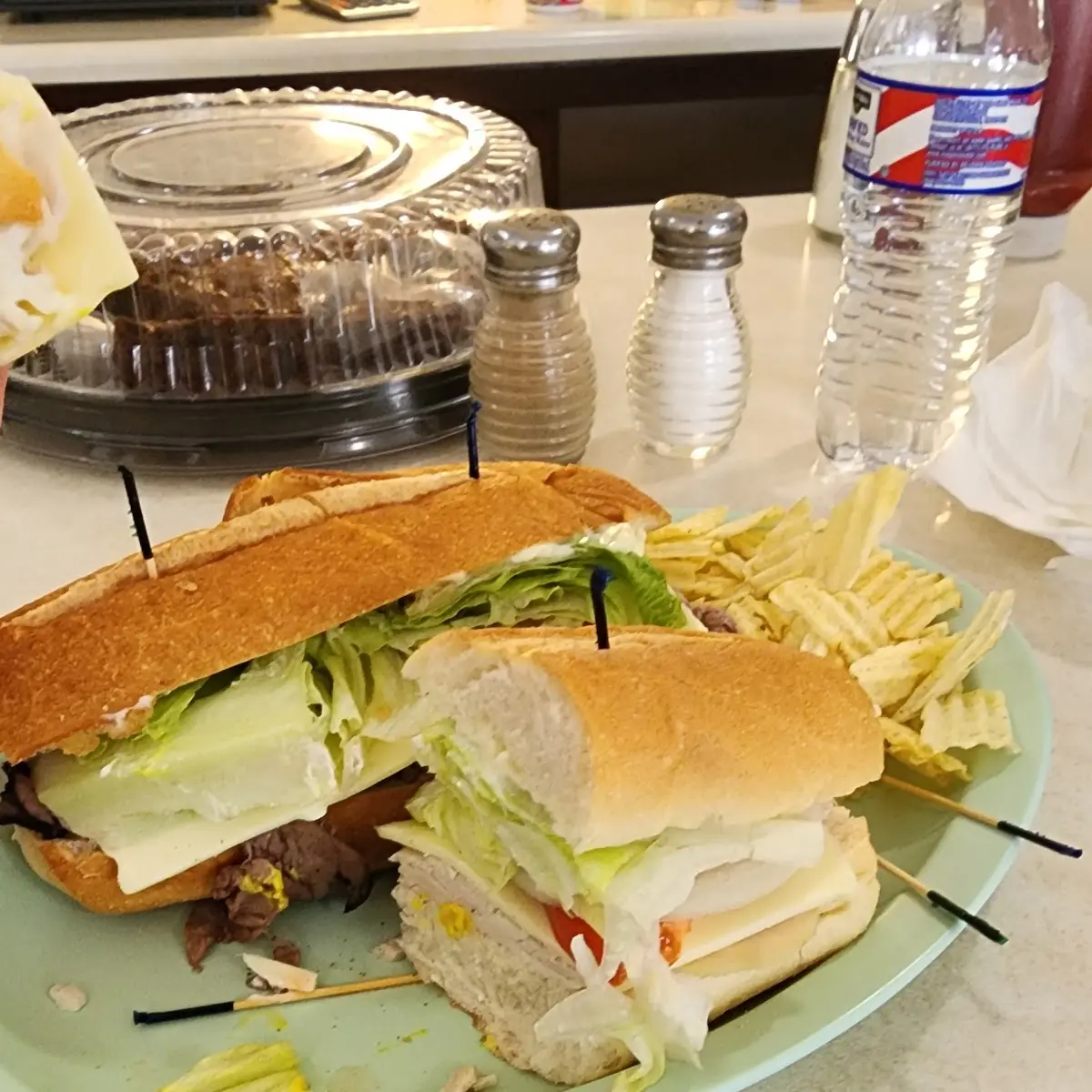 Turkey and Roast Beef Sandwhich