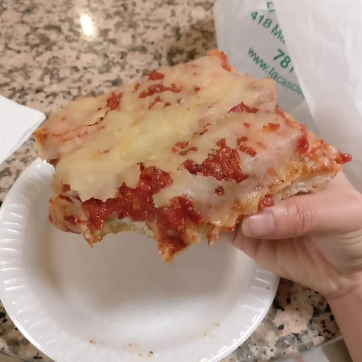 Sicilian Cheese Pizza