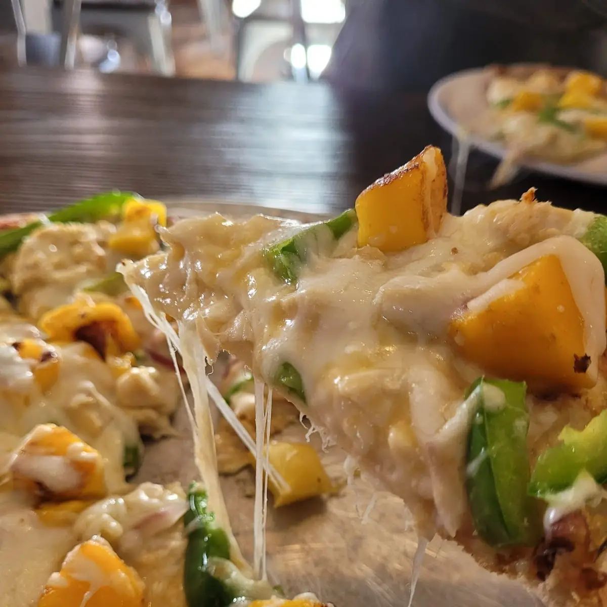 Chicken Mango Jalapeño Pizza