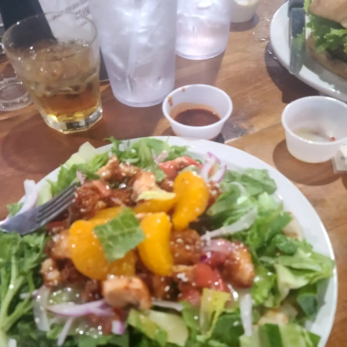 Sticky Thai Chicken Salad