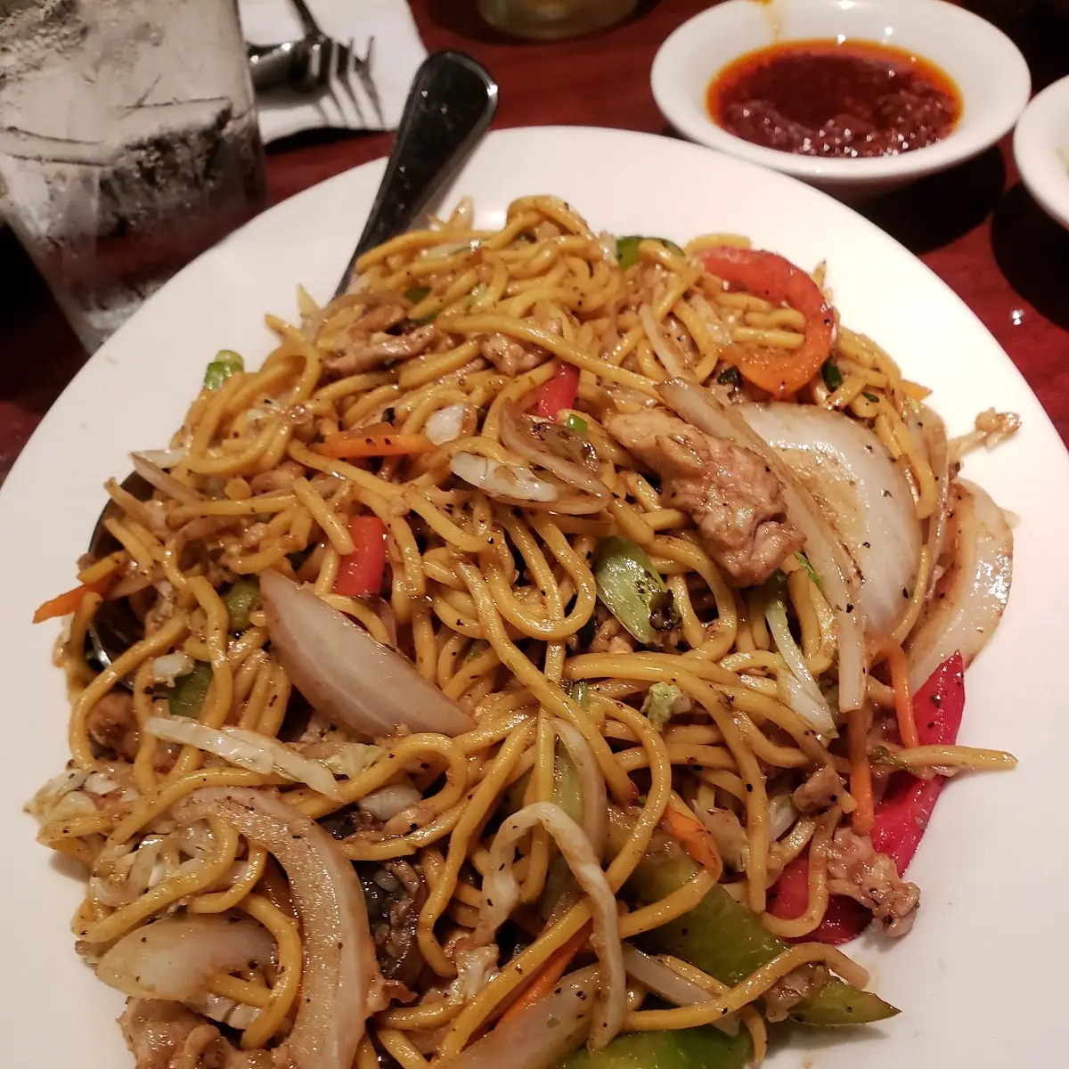 Shrimp or Beef Lo Mein