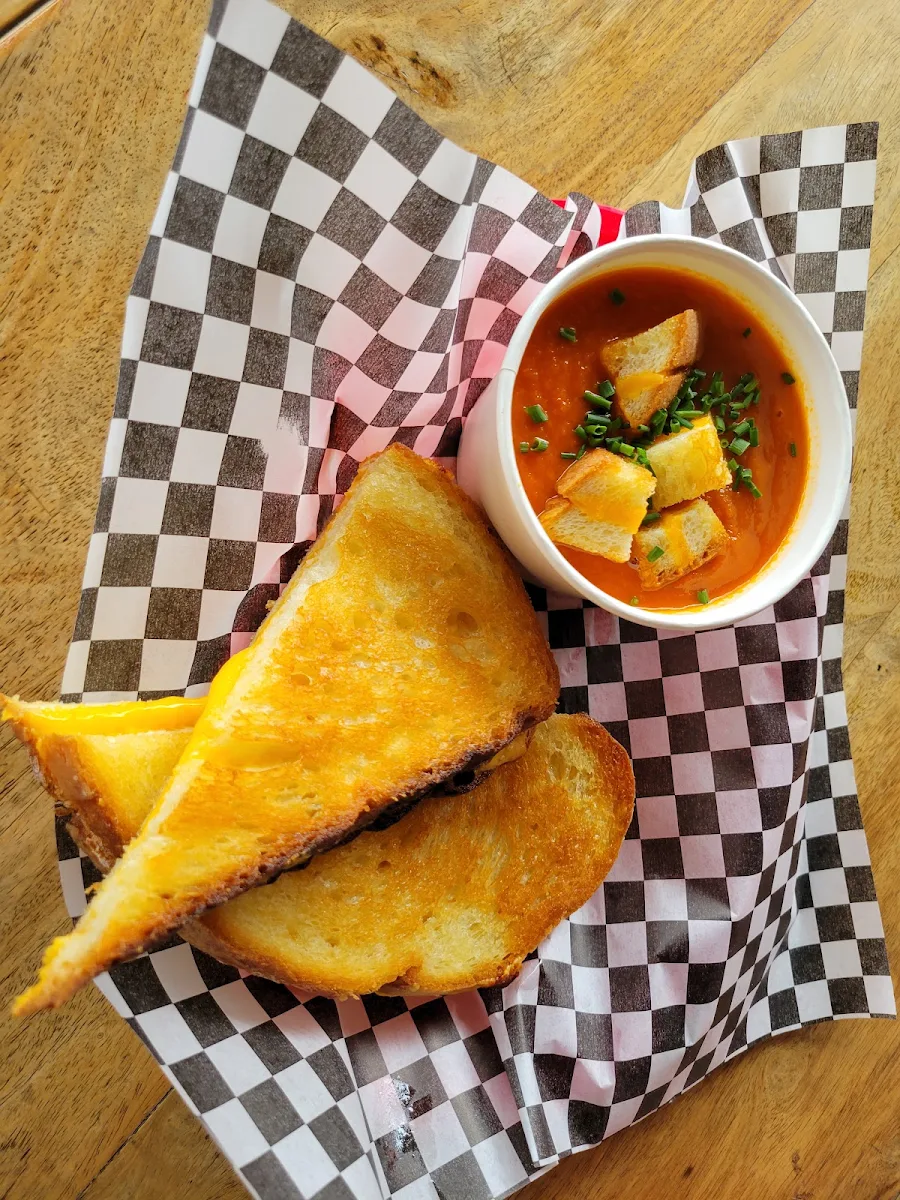Three Cheese Grilled Cheese