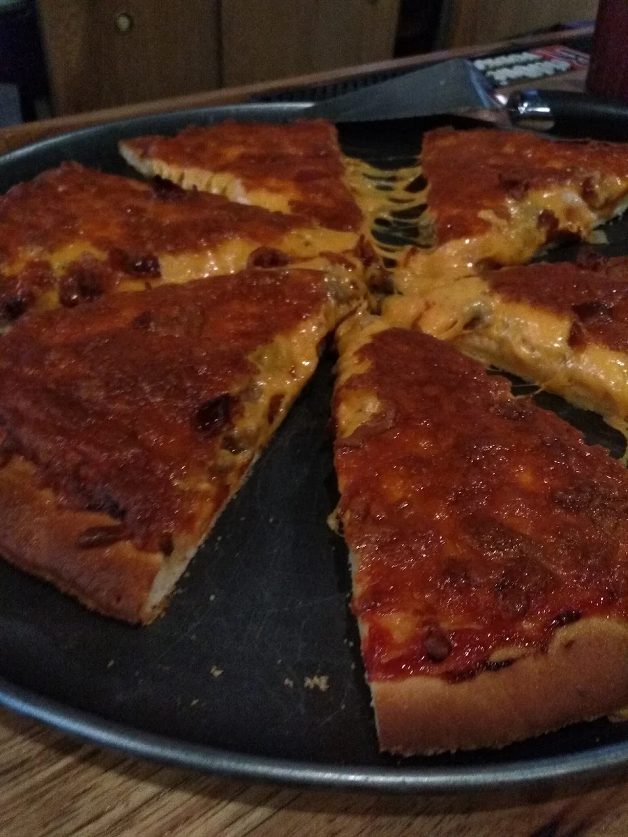 Bacon Cheeseburger Pizza