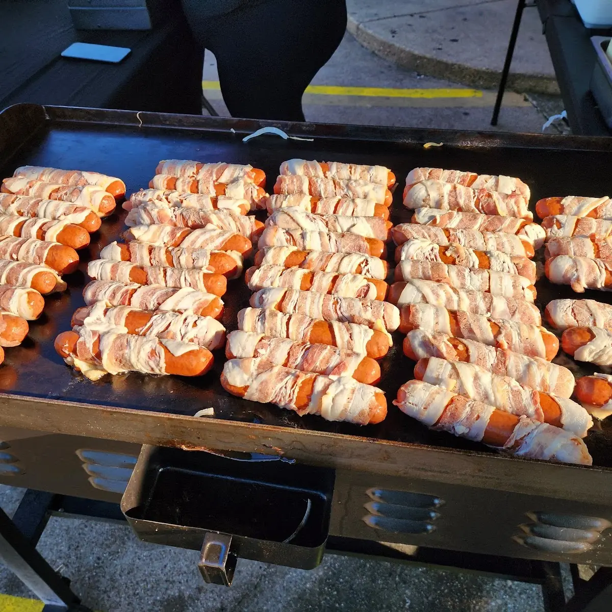 Bacon Wrapped Hot Dogs